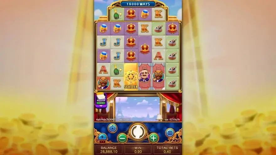 Ảnh màn hình gameplay game RICH MAN (slot FC) chơi tại LC79