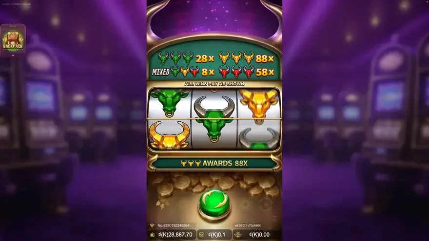 Ảnh bảng biểu tượng & tính năng game trải nghiệm super niubi lc79 (slot) chơi tại LC79