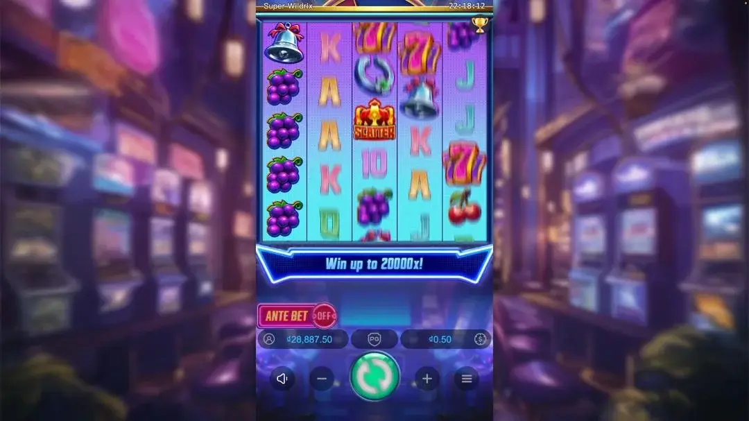 Ảnh giao diện chính game trải nghiệm super wildrix lc79 (slot) chơi tại LC79