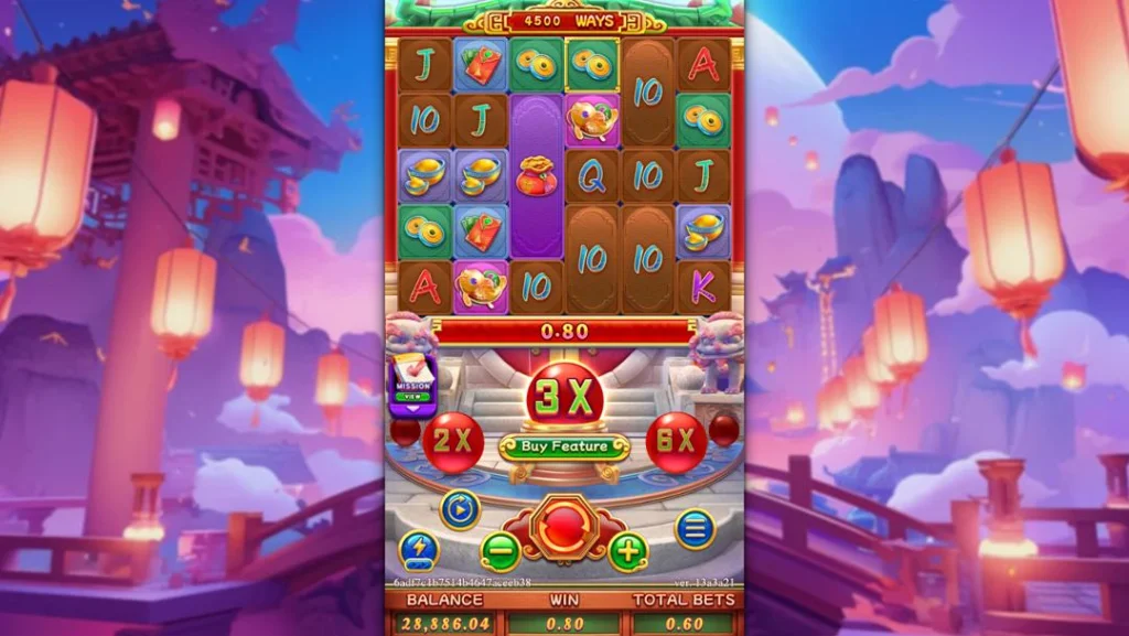 Ảnh giao diện chính game CHINESE NEW YEAR MOREWAYS (slot FC) chơi tại LC79