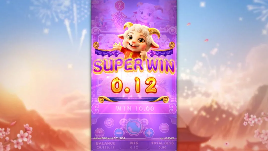 Ảnh giao diện chính game FORTUNE SHEEP (slot FC) chơi tại LC79